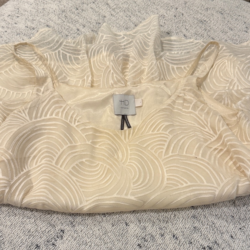 HD in Paris Cream Tank Top